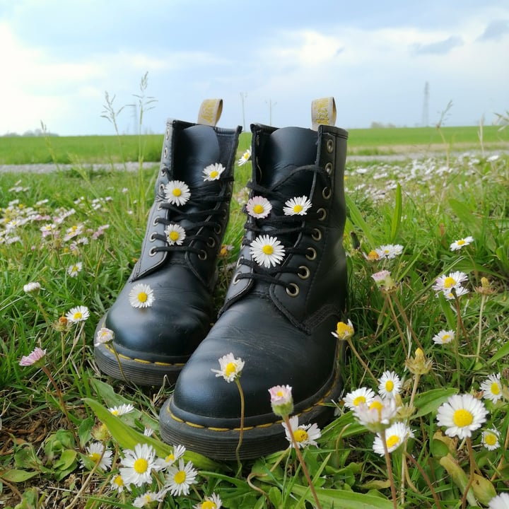 photo of Dr. Martens VEGAN 1460 FELIX LACE UP BOOTS shared by @thekindseed on  18 Apr 2021 - review