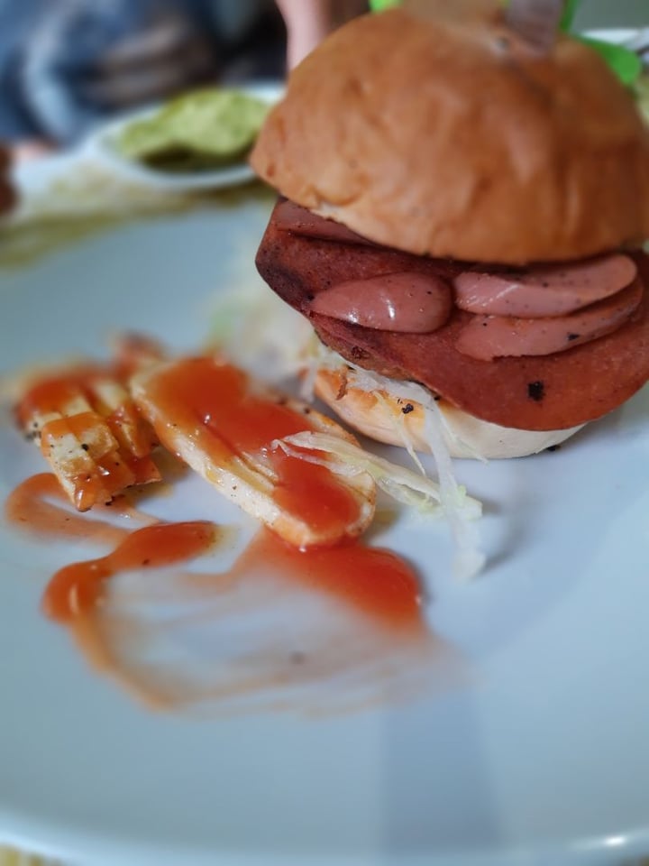 photo of Nutri Organic Hamburguesa Vegan burger shared by @noberame on  29 Mar 2020 - review