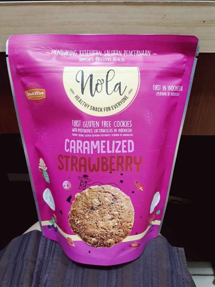 photo of Nola Caramelized Strawberry Cookies shared by @kyndlyvegan on  23 Dec 2019 - review