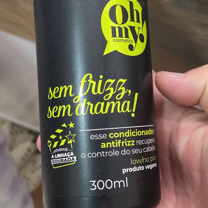 review photo of Oh my! Cosmetics Condicionador Sem Frizz Sem Drama shared by @jonady on 22 Sep 2022 - review