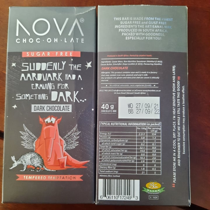 photo of NOVA nova Choc.oh.late shared by @nicoleen on  21 May 2022 - review