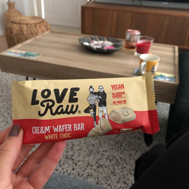 photo of LoveRaw Cre&m Wafer Bar White Choc shared by @jaffi on  23 Oct 2021 - review