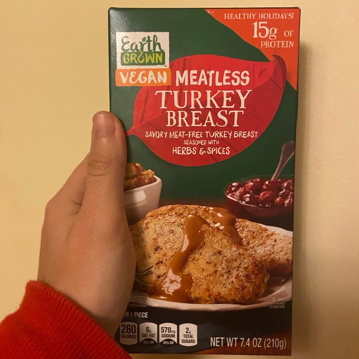 photo of Earth Grown Meatless  Turkey Breast shared by @miaomiao9991 on  16 Feb 2021 - review