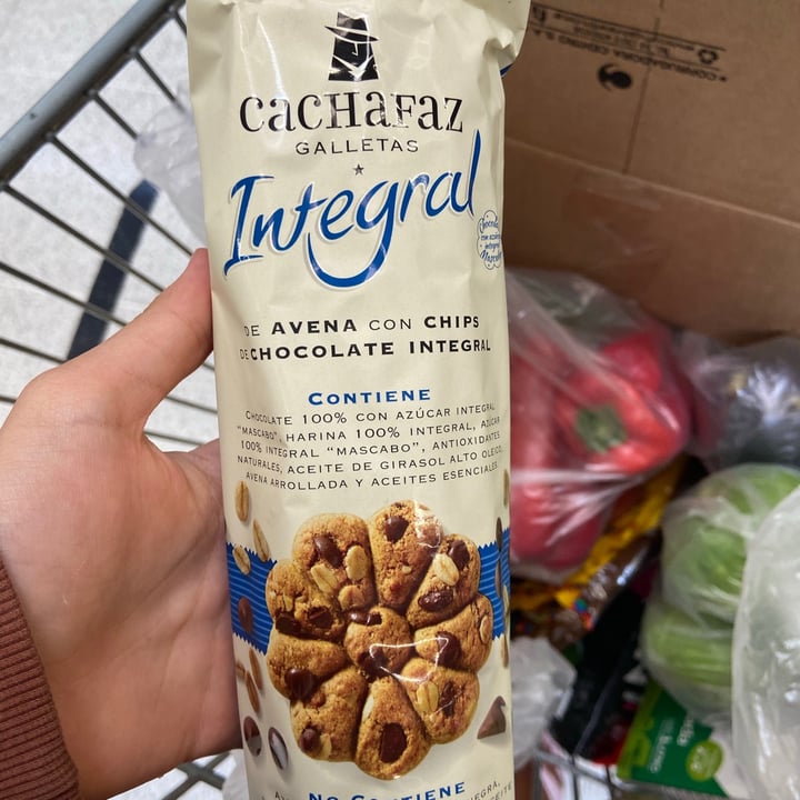 photo of Cachafaz Galletas Integral De Avena Con Chips De Chocolate shared by @pochilarovere on  25 Jan 2021 - review