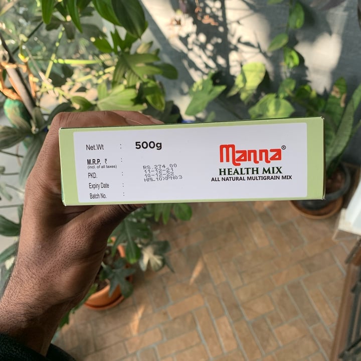 photo of Manna foods Health Mix shared by @pv on  12 Jan 2022 - review