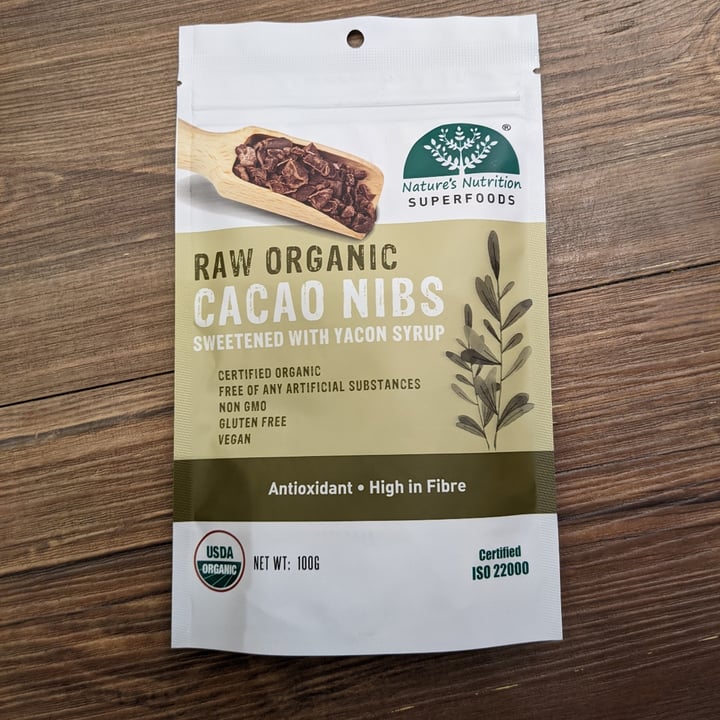 photo of Nature's Nutrition Raw Organic Cacao Nibs shared by @preethiness on  04 Nov 2020 - review