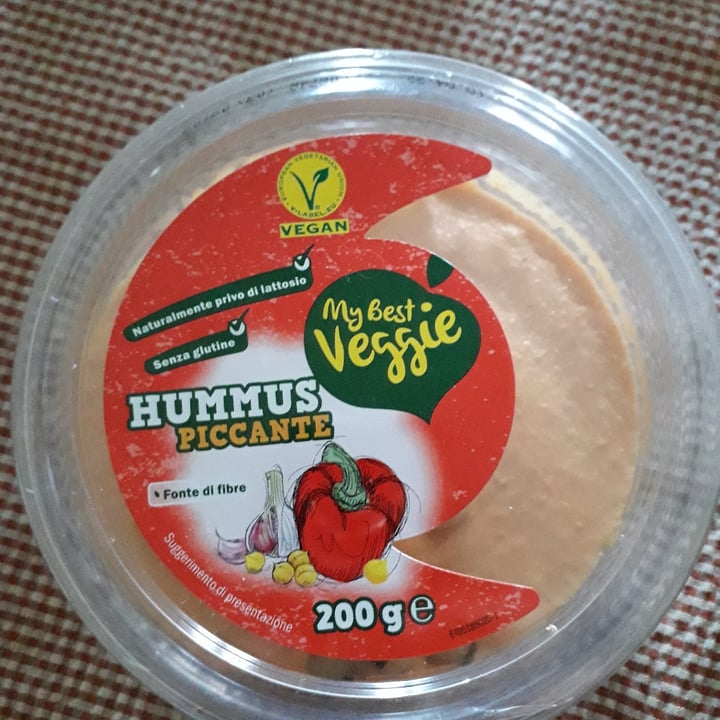 photo of My Best Veggie Hummus Piccante shared by @gintonic on  23 Mar 2022 - review