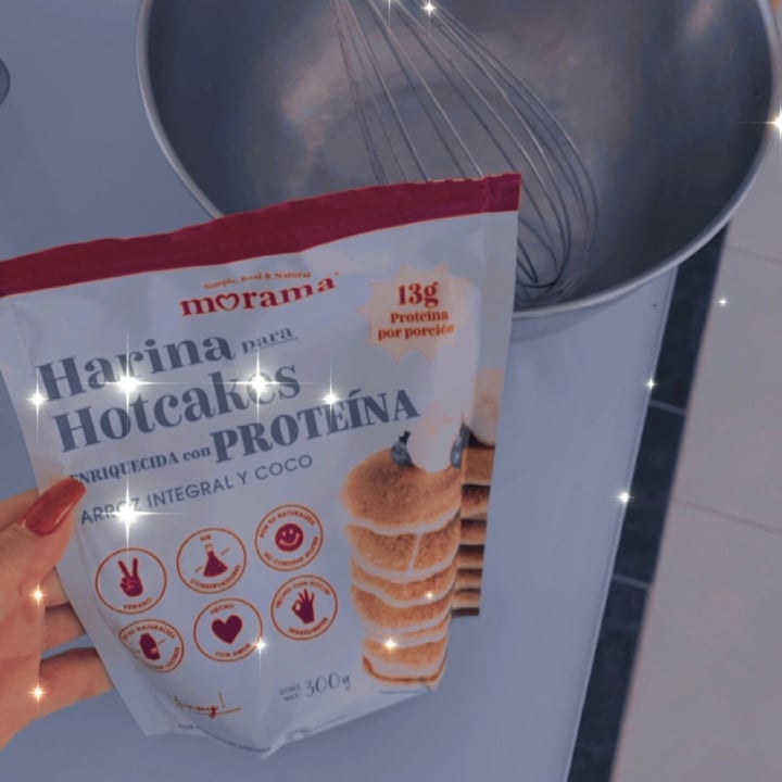 review photo of Morama Harina para Hot Cakes Enriquecida con proteína avena y coco shared by @ginahash on 29 Aug 2021 - review