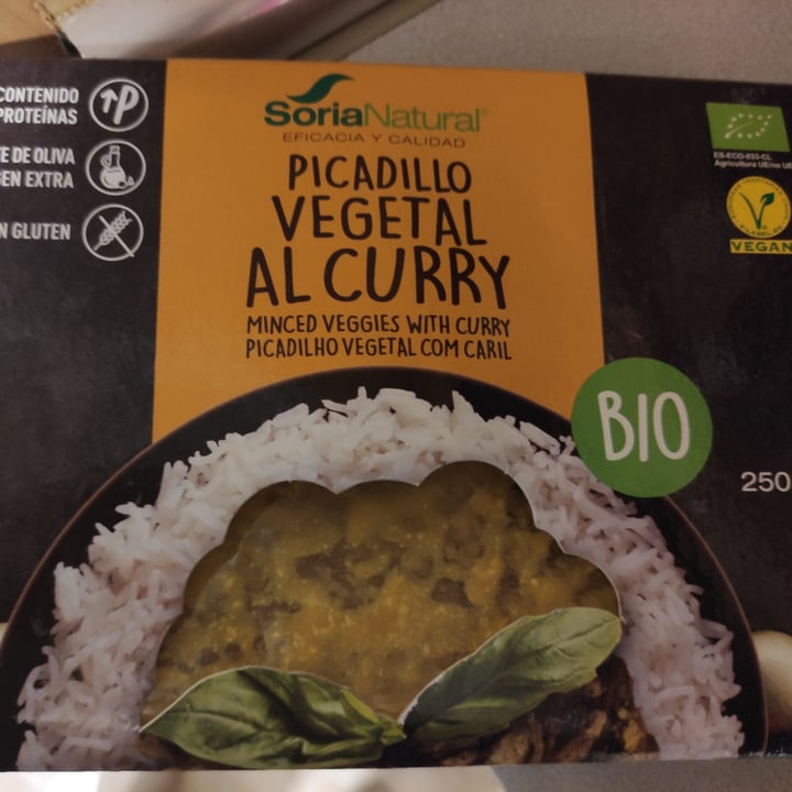 photo of Soria Natural Picadillo vegetal al curry shared by @crispichispi on  23 Dec 2020 - review