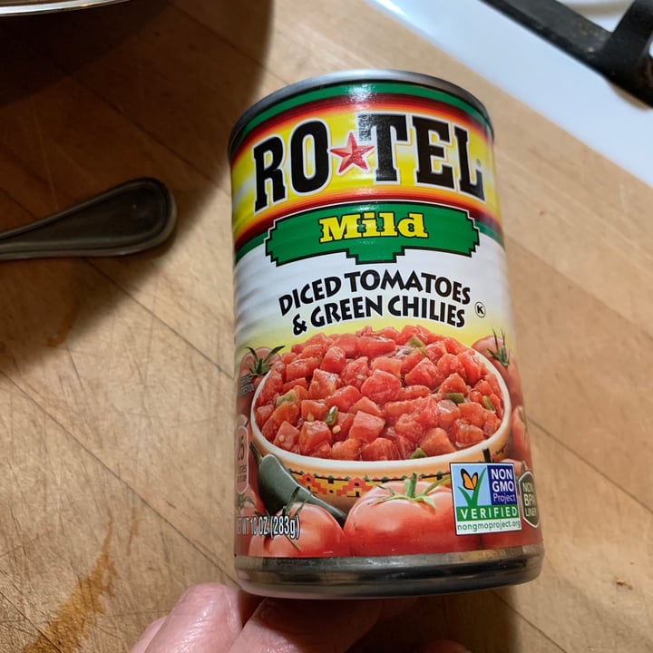 photo of Rotel Mild Diced Tomatoes And green Chilies shared by @allhess on  08 May 2021 - review