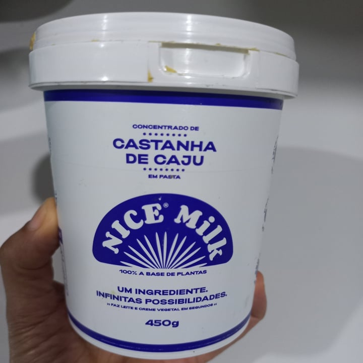 photo of Nice Milk Concentrado de Castanha de Caju shared by @gheyzamartins on  19 Apr 2022 - review