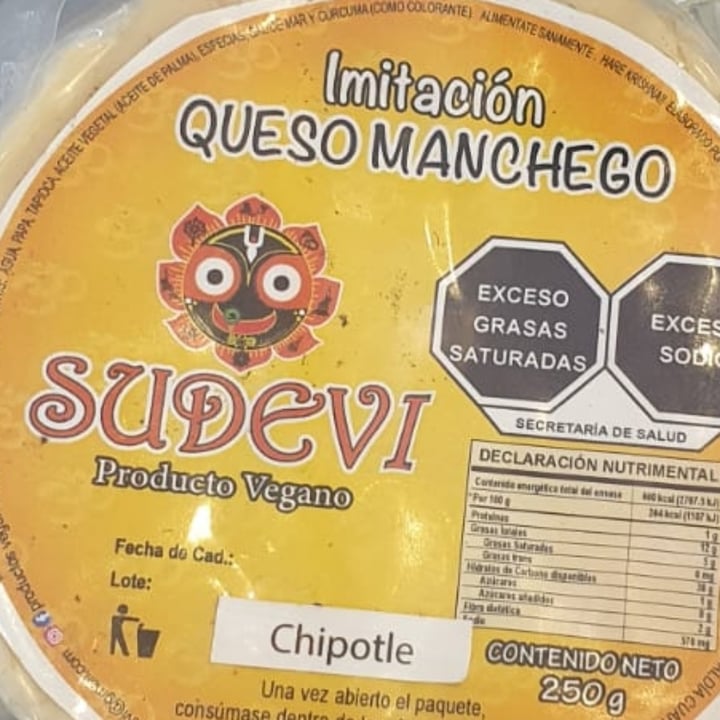 photo of Sudevi Imitación Queso Manchego shared by @yessimayorga1 on  26 Jun 2022 - review