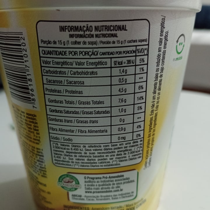 review photo of DaColônia Pasta de Amendoim Integral shared by @bibis on 09 Aug 2022 - review