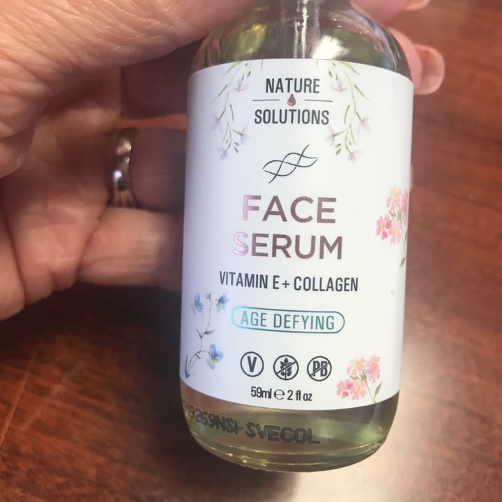 review photo of Nature Solutions Face Serum shared by @crg4411 on 29 Aug 2019 - review