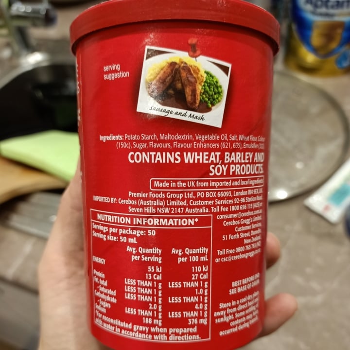 review photo of Bisto Gravy Granules shared by @plantbasedlans on 16 Jul 2020 - review