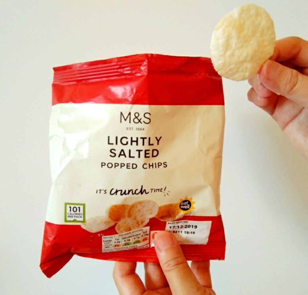 Lightly Salted Popped Chips From Marks Spencer Food M S Vegan lightly-salted-popped-chips-from-marks-spencer-food-m-s-vegan