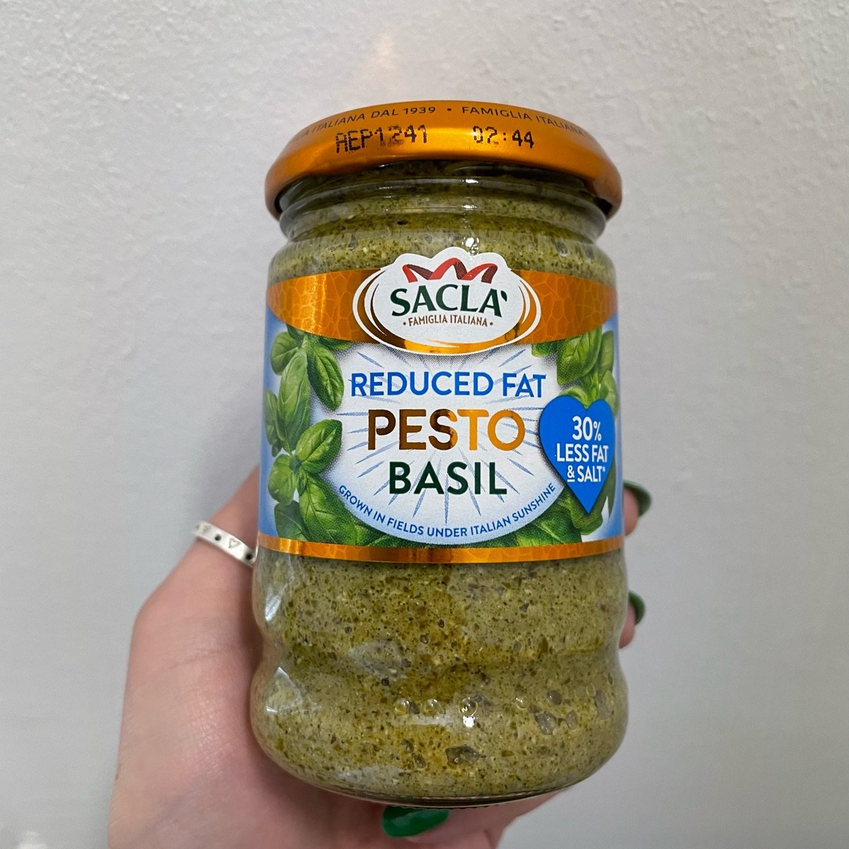 Sacla' Reduced Fat Basil Pesto Reviews abillion