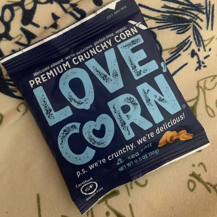 photo of Love, Corn sea salt (20g) shared by @yully on  21 Aug 2022 - review