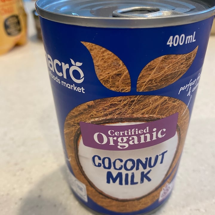 photo of Macro Wholefoods Market Coconut milk shared by @pinkgalah on  28 Jun 2021 - review