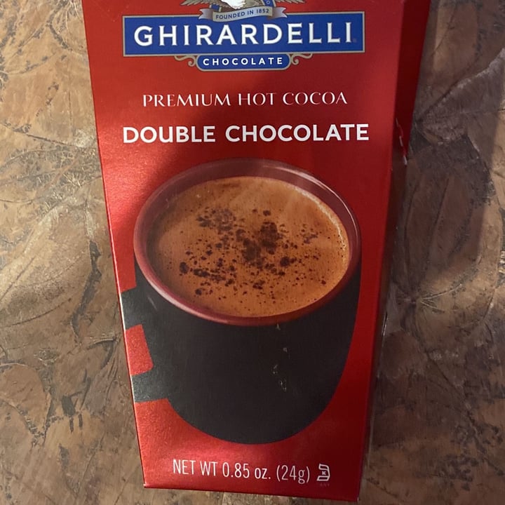 photo of Ghirardelli Premium Hot Cocoa Double Chocolate shared by @nathlena19 on  21 Feb 2022 - review