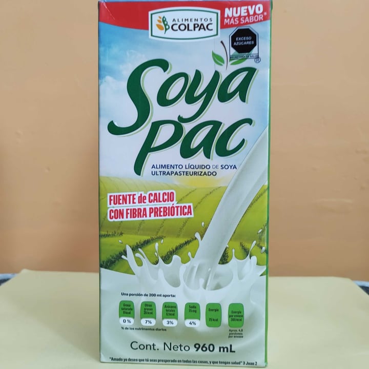 photo of Alimentos Colpac Leche De Soya shared by @sandrainiesta on  02 Jun 2021 - review