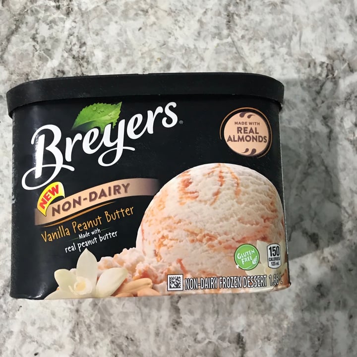 review photo of Breyers Non Dairy Vanilla & Peanut Butter Ice Cream shared by @terrilee on 29 Apr 2020 - review