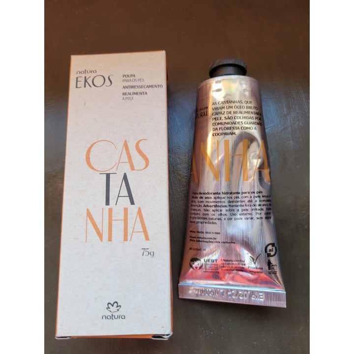 review photo of Natura Castanha hand cream shared by @rebecaribeirobraga on 30 Jul 2022 - review