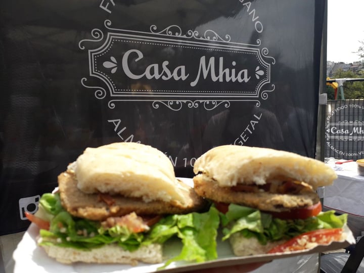 photo of Casa Mhia Sandwich De Milanesa De Seitan shared by @solange on  16 Dec 2019 - review