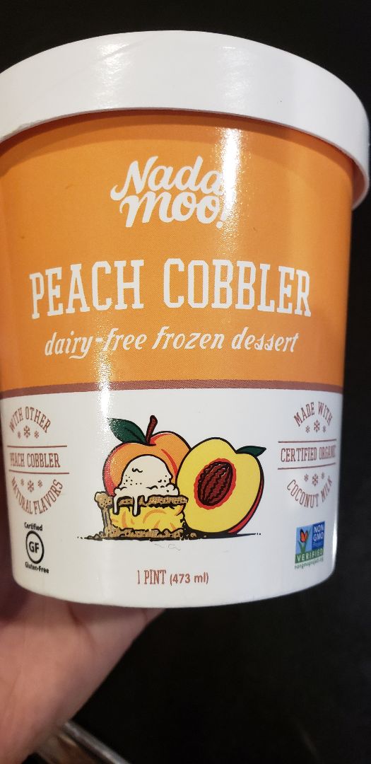 photo of NadaMoo! Peach Cobbler shared by @ambularfortheanimals on  18 Jul 2019 - review