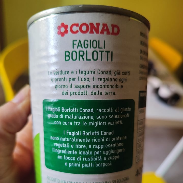 photo of Conad Fagioli Borlotti shared by @gresyablu on  20 Mar 2022 - review