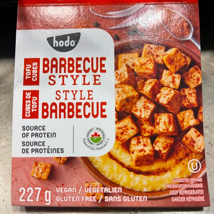 photo of Hodo Southern Barbecue Tofu Cubes shared by @tanyalynn on  29 Jun 2022 - review