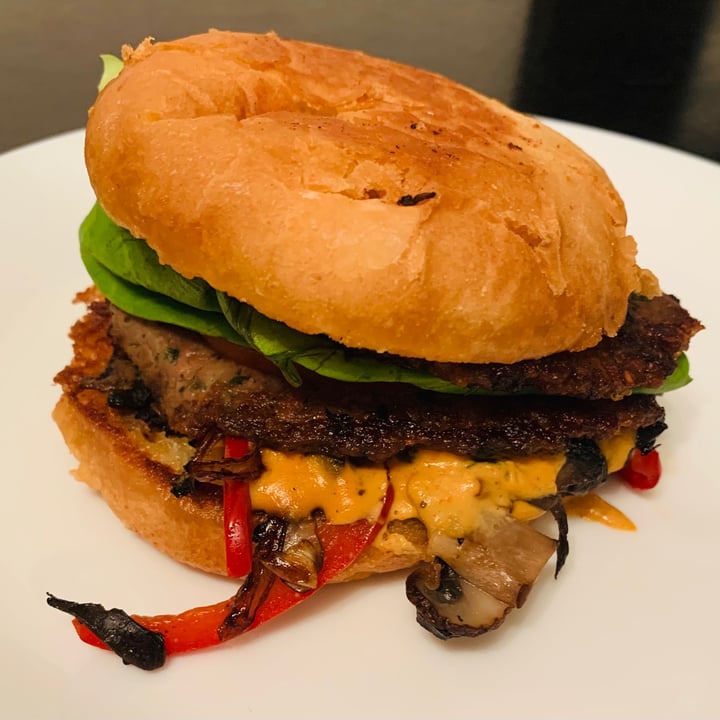 photo of Vegetable Burger Plant Pop-up shared by @theveganswife on  05 Dec 2020 - review