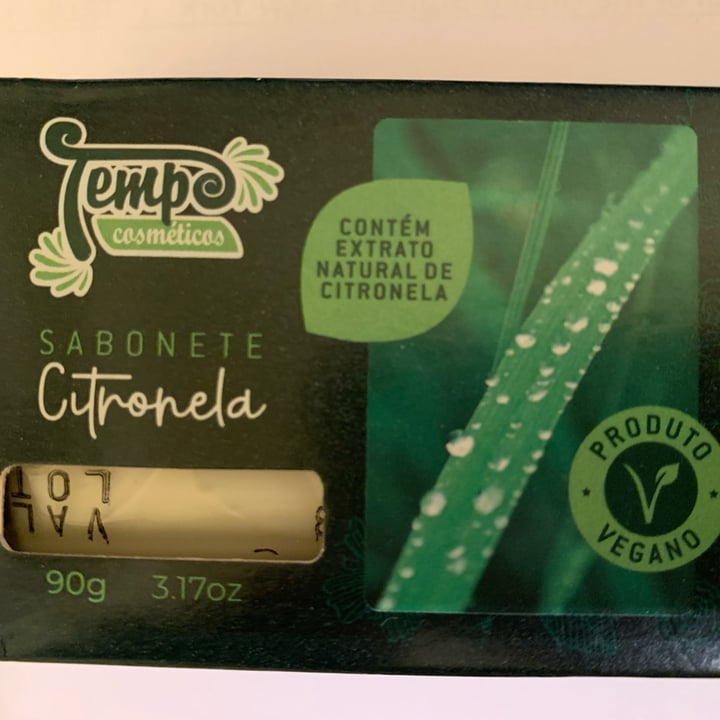 photo of Tempo Cosméticos Sabonete Citronela shared by @simone562022 on  04 May 2022 - review