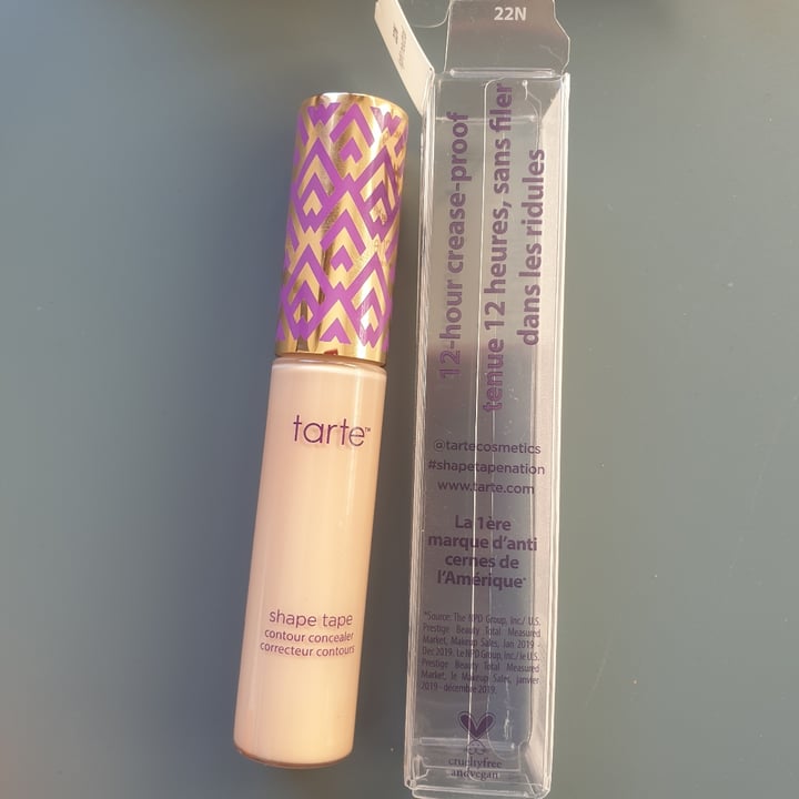 photo of Tarte Cosmetics Shape Tape Concealer shared by @valentinadaferrara on  14 Jan 2022 - review