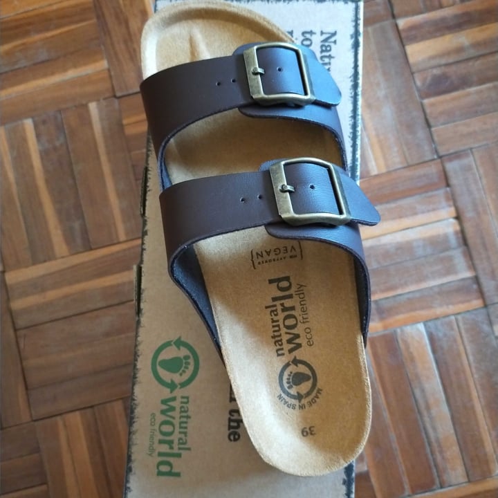 review photo of Natural World bio sandals unisex brown shared by @nnina on 02 Aug 2022 - review