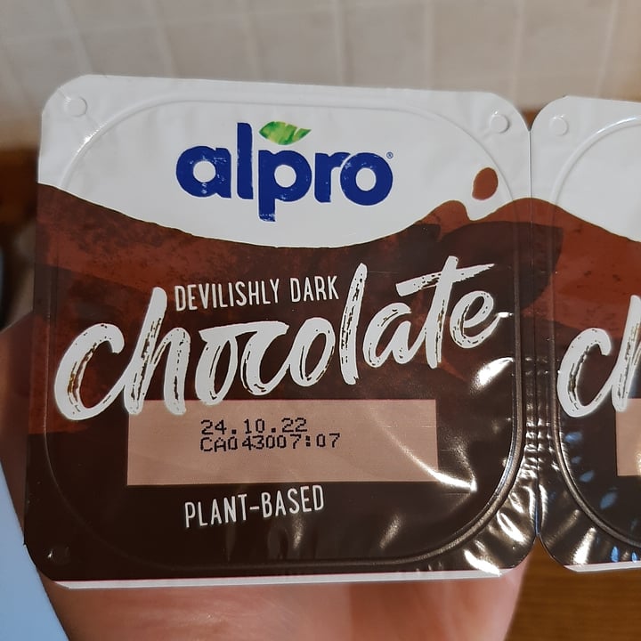 photo of Alpro Dessert dark chocolate shared by @ilaqu on  05 Apr 2022 - review