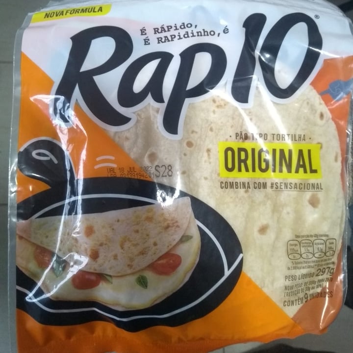 photo of Rap 10 Tortilla shared by @distarvegan on  16 Jun 2022 - review