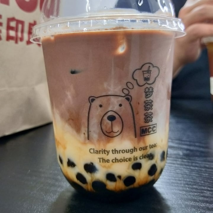 photo of Mong Cha Cha Cafe 梦茶茶 Chocolate oat milk shared by @singapovegan on  27 Feb 2021 - review