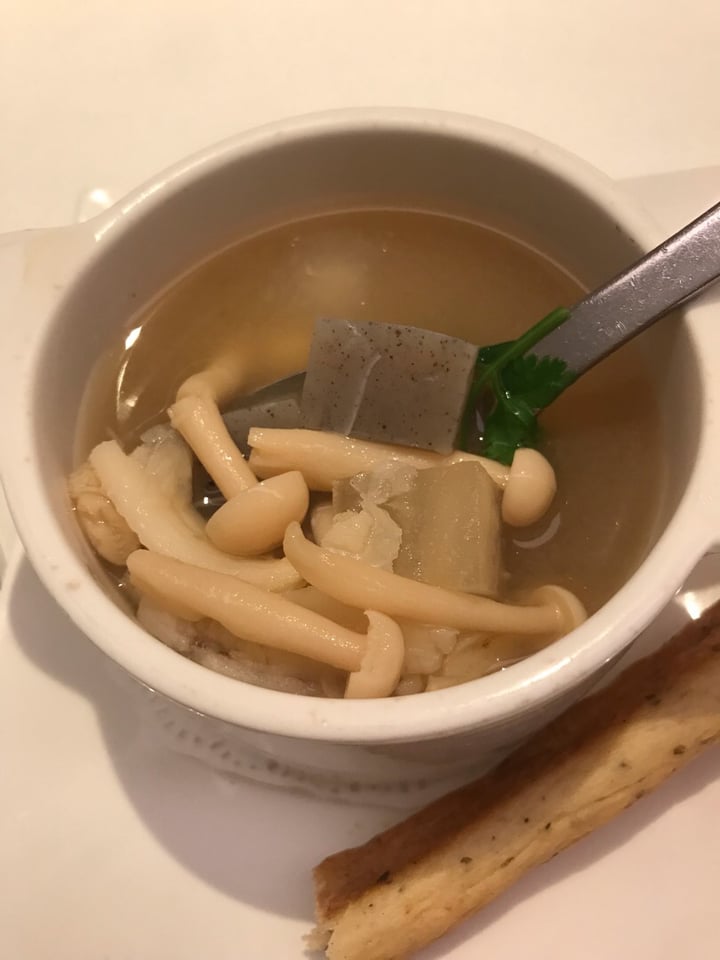 photo of SUFOOD Singapore Miso-Kombu Soup with Shimeiji Mushroom & Lotus Seed shared by @peasfulpea on  10 Feb 2019 - review