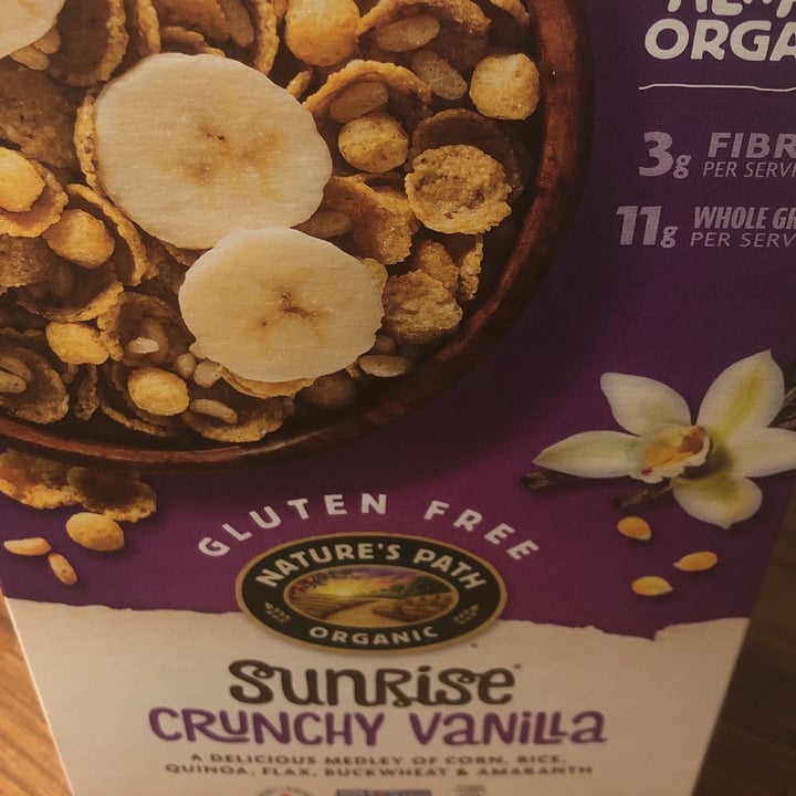 photo of Nature's Path Foods Sunrise Crunchy Vanilla Cereal shared by @ashlie on  15 Nov 2021 - review