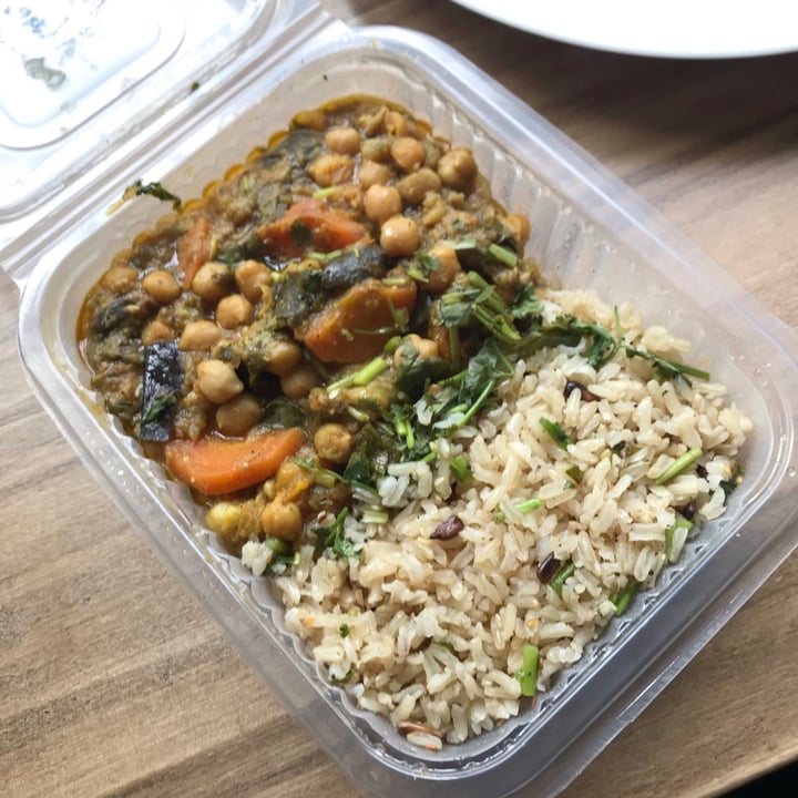 photo of Do it Vegan Curry de vegetales y arroz aromático shared by @juliprisma on  19 Aug 2021 - review