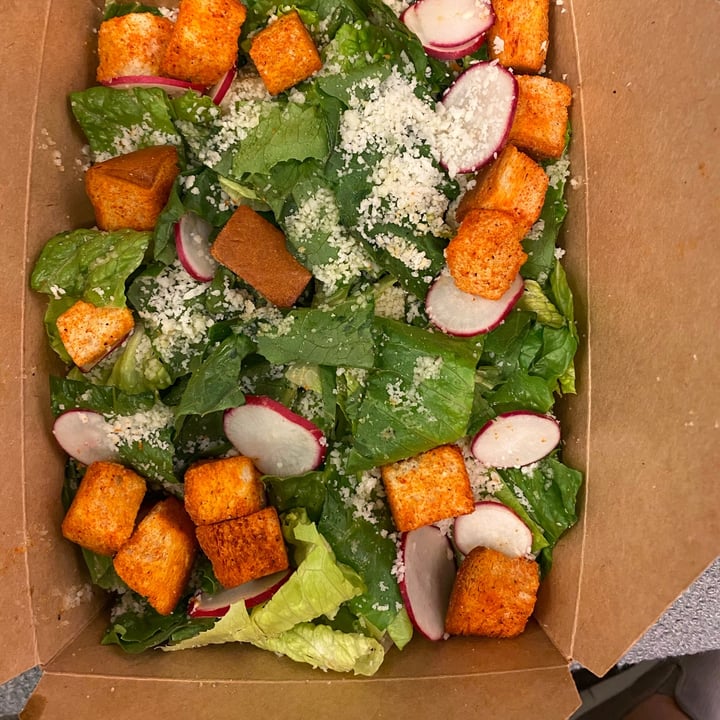photo of Willow Vegan Bistro Caesar Salad shared by @janetisvegan on  29 Sep 2021 - review
