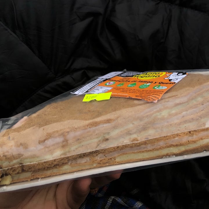 review photo of Apto Vegano Consciente Sandwich de Jamón y Queso shared by @camitaaboada on 11 Sep 2021 - review