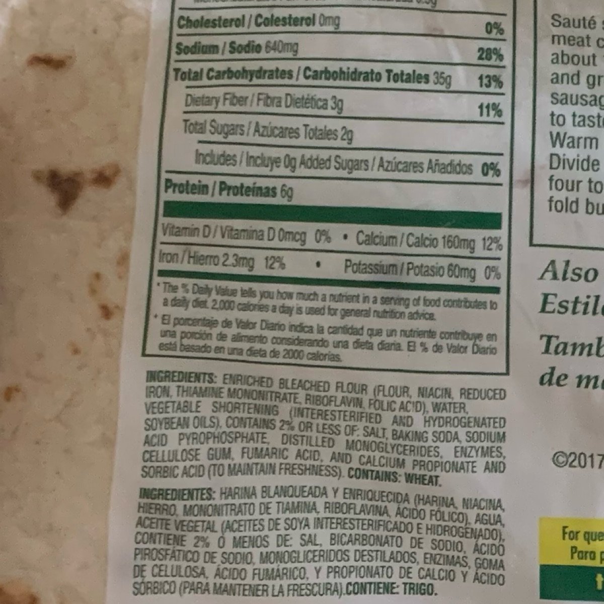 Guerrero Estilo pepito autenticas flour tortillas Reviews abillion