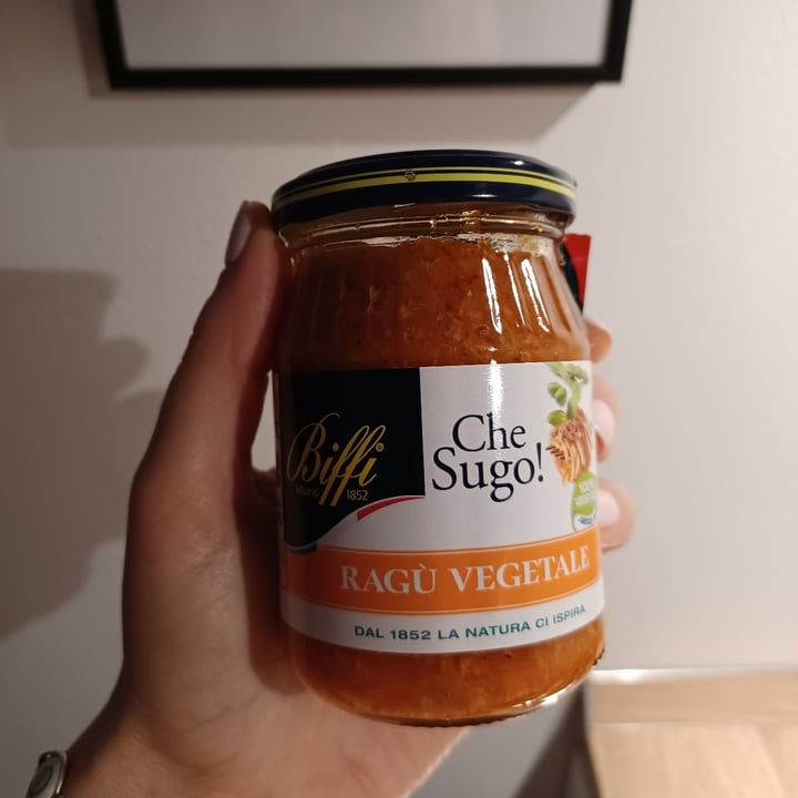 photo of Biffi Che Sugo! Ragù Vegetale (in vetro) shared by @paolaelisa on  28 Sep 2022 - review