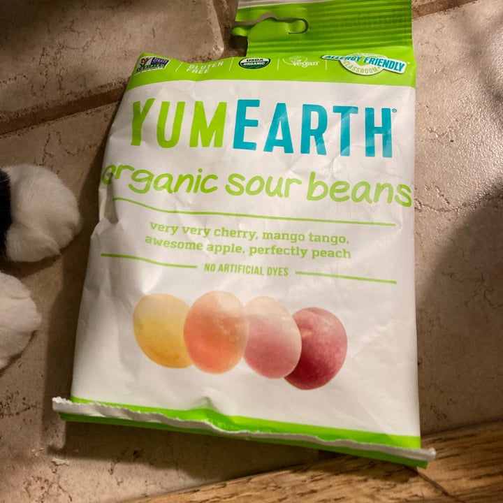 photo of YumEarth Organic Sour Beans shared by @charityslade19 on  19 Dec 2021 - review