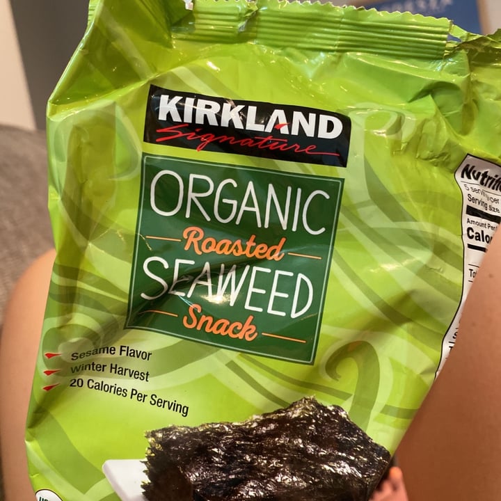 photo of Kirkland Signature Organic Seaweed shared by @hannahgallart on  21 Jun 2021 - review