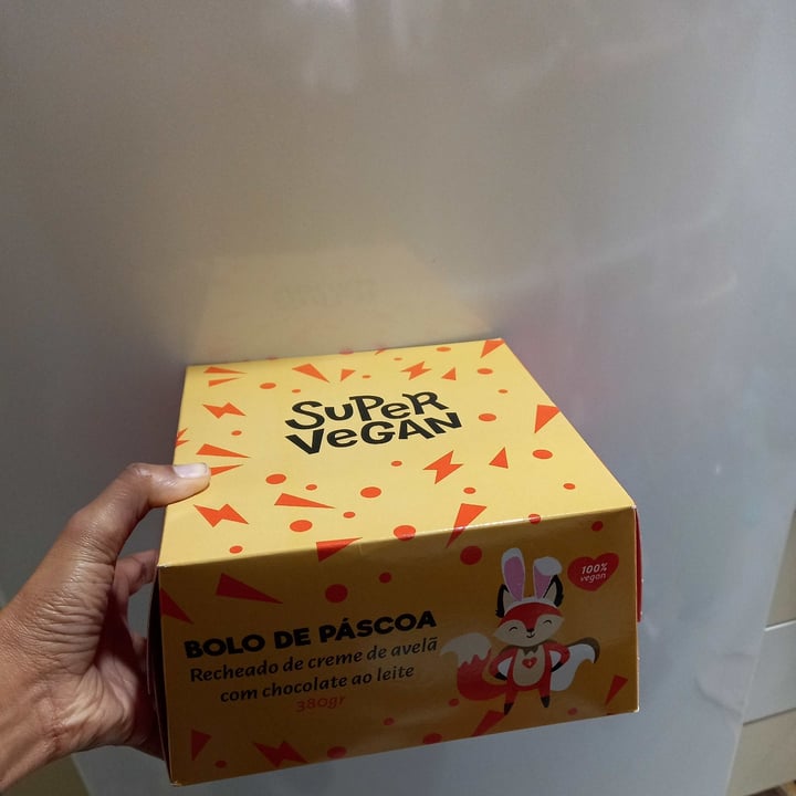 photo of Super Vegan bolo de páscoa shared by @ednanunes on  12 Jun 2022 - review