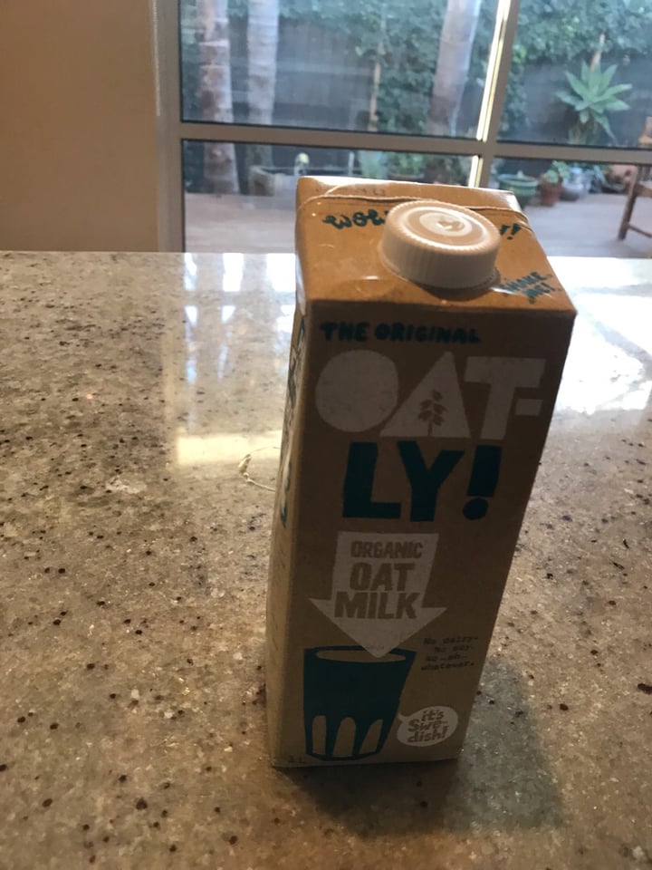 photo of Oatly Organic Oat Drink shared by @susannah on  18 Aug 2019 - review