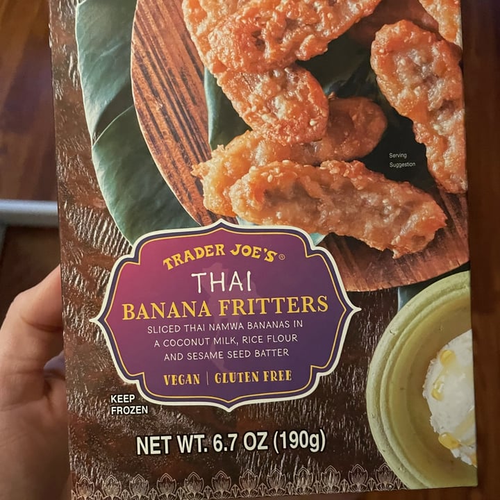 photo of Trader Joe's Thai Banana Fritters shared by @clarendiee on  07 May 2022 - review